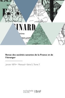 Revue des sociétés savantes de la France et de l'étranger 1