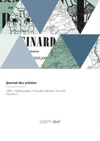 bokomslag Journal des artistes