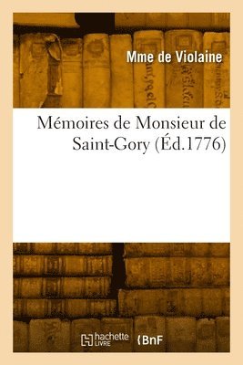 bokomslag Mémoires de Monsieur de Saint-Gory