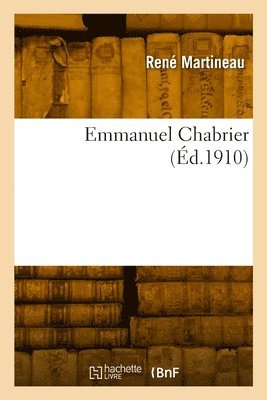bokomslag Emmanuel Chabrier