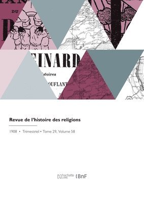 Revue de l'Histoire Des Religions 1