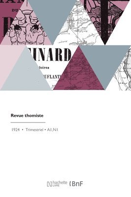 Revue Thomiste 1