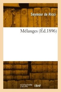 bokomslag Mélanges