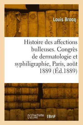 bokomslag Note pour servir  l'histoire des affections bulleuses, communication