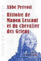bokomslag Histoire de Manon Lescaut et du chevalier des Grieux