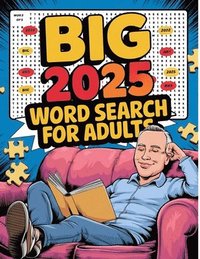 bokomslag Big 2025 Word Search for Adults