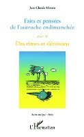 Jean-Claude Morera - Faits et pensées de l'autruche endimanchée suivi de Des rimes et déraisons, Häftad