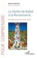 Myriam Jacquemier - Mythe de Babel à la Renaissance, Häftad