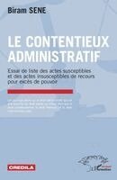 Biram Sene - contentieux administratif, Häftad