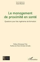 Ioana Boanca, Marie-Christine Vermelle - management de proximité en santé, Häftad