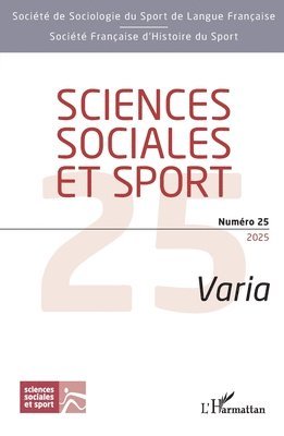 Sciences sociales et sport Numéro 25