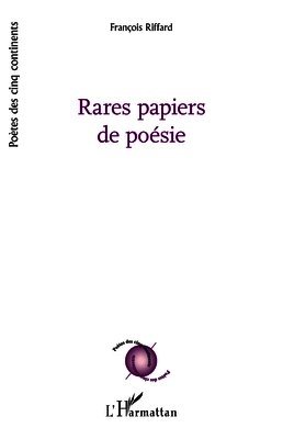 François Riffard - Rares papiers de poésie, Häftad