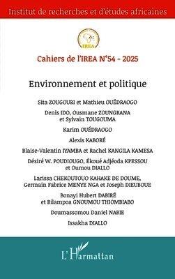 Alexis Clotaire Némoiby Bassolé - Environnement et politique, Häftad