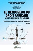 Amadou Sow, Mamadou Diawara, Samba Diambou - renouveau du droit africain, Häftad