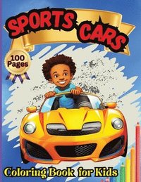 bokomslag Sports Cars Coloring Book for Kids