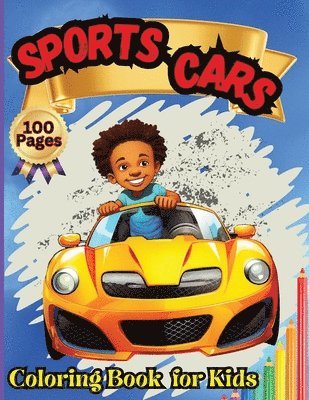 Sports Cars Coloring Book for Kids 1