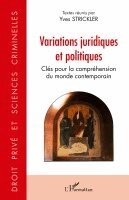 Yves Strickler - Variations juridiques et politiques, Häftad