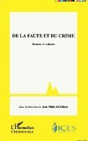 Jean Motte Dit Falisse - De la faute et du crime, Häftad
