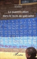 David Banks - quantification dans le texte de spécialité, Häftad
