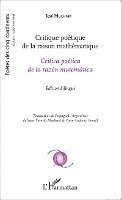 Muchnik Jose - Critique poétique de la raison mathématique, Häftad
