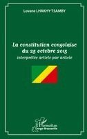 Lovane Tsamby-Lhakhy - constitution congolaise du 25 octobre 2015, Häftad