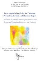 Pewissi a, Amouzou a, Afagla K - Postcolonialité et droits de l'homme. Littératures et cultures britanniques et américaines Tome 2, Häftad