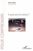 Gilles Lévêque - À quoi sert la culture ?, Häftad