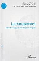 Rahalison Ramanankasina Chantal, Isabelle Bon-Garcin - transparence, Häftad