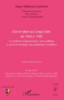 Henry Panhuys, Gassana Stany Muhirwa, Michel Molamba Mudjir - Etat et nation au Congo-Zaïre de 1960 à 1990, Häftad