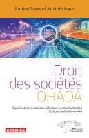 Patrice Samuel Aristide Badji - Droit des sociétés OHADA, Häftad