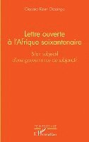 Giscard Kevin Dessinga - Lettre ouverte à l'Afrique soixantenaire, Häftad