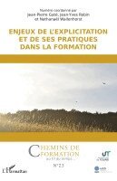 Jean-Yves Robin, Gate Jean Pierre, Wallenhorst Nathanael - Enjeux de l'explicitation et de ses pratiques dans la formation, Häftad