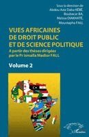 Boubacar Ba, Abdou Aziz Daba Kébé, Meïssa Diakhaté - Vues africaines de droit public et de science politique, Häftad