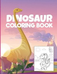 bokomslag Dinosaur coloring book for kids