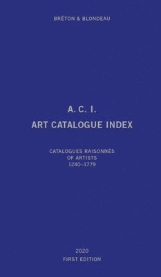 Art Catalogue Index 1