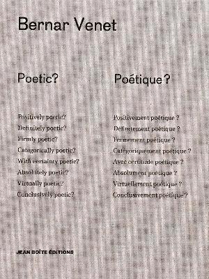 bokomslag Poetic? Potique?