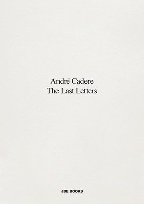 The Last Letters (Letters About a Work) 1