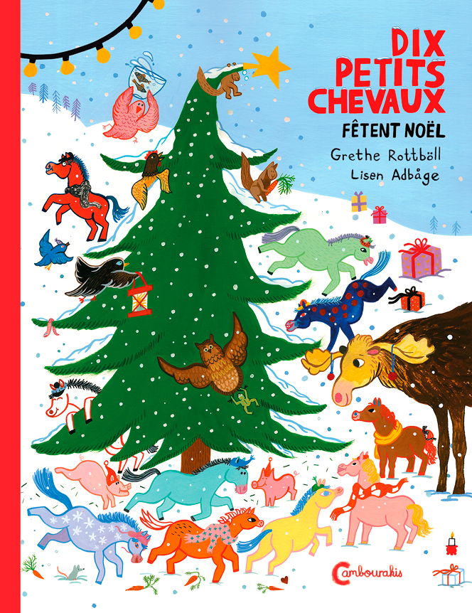 Dix Petits Chevaux Fêtent Nöel