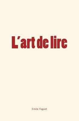 L'art de lire 1