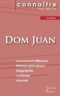 bokomslag Fiche de lecture Dom Juan de Moliere (analyse litteraire de reference et resume complet)