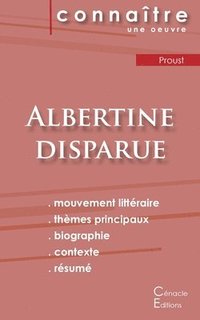 bokomslag Fiche de lecture Albertine disparue de Marcel Proust (analyse littéraire de référence et résumé complet)