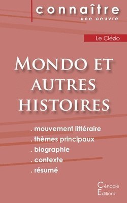 bokomslag Fiche de lecture Mondo et autres histoires de Le Clézio (analyse littéraire de référence et résumé complet)