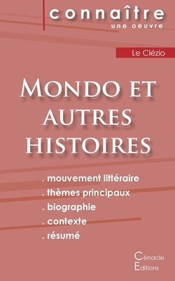 Fiche de lecture Mondo et autres histoires de Le Clezio (analyse litteraire de reference et resume complet) 1