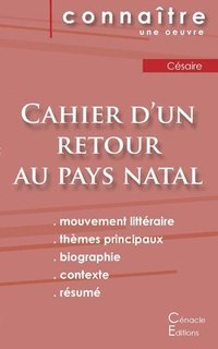 bokomslag Fiche de lecture Cahier d'un retour au pays natal de Csaire (Analyse littraire de rfrence et rsum complet)