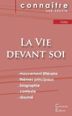 bokomslag Fiche de lecture La Vie devant soi de Romain Gary (Analyse littéraire de référence et résumé complet)