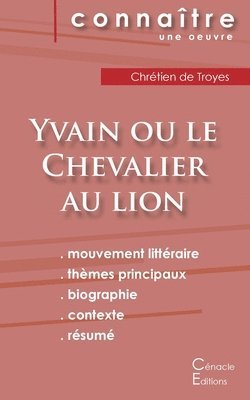 bokomslag Fiche de lecture Yvain ou le Chevalier au lion de Chrétien de Troyes (Analyse littéraire de référence et résumé complet)