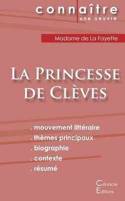 bokomslag Fiche de lecture La Princesse de Clves de Madame de La Fayette (Analyse littraire de rfrence et rsum complet)