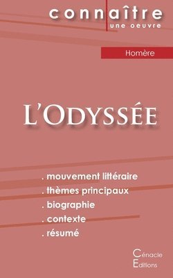 Homère - Fiche de lecture L'Odyssée de Homère (Analyse littéraire de référence et résumé complet), Häftad