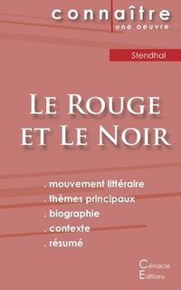 bokomslag Fiche de lecture Le Rouge et le Noir de Stendhal (Analyse littéraire de référence et résumé complet)