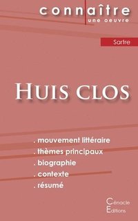 bokomslag Fiche de lecture Huis clos de Jean-Paul Sartre (Analyse littéraire de référence et résumé complet)